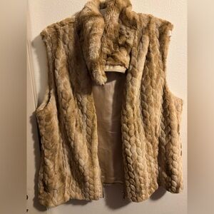 Calvin Klein Fuzzy vest
